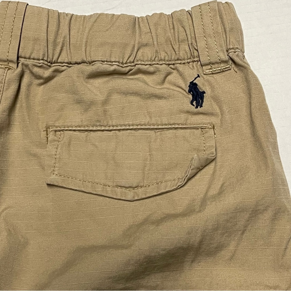 Polo Ralph Lauren Boys Khaki Tan Cargo Pockets Board Shorts Size 14 - Picture 3 of 9